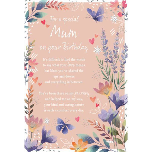 Picture of FOR A SPECIAL MUM BIRTHDAY CARD
